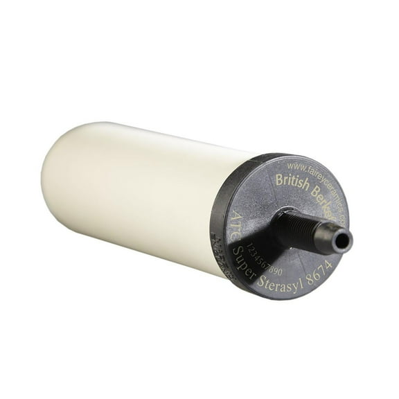 Doulton W9121214/British Berkefeld W9121215 0.5 Micron ATC Super Sterasyl (Ultra Sterasyl) Ceramic Water Filter for Gravity Systems