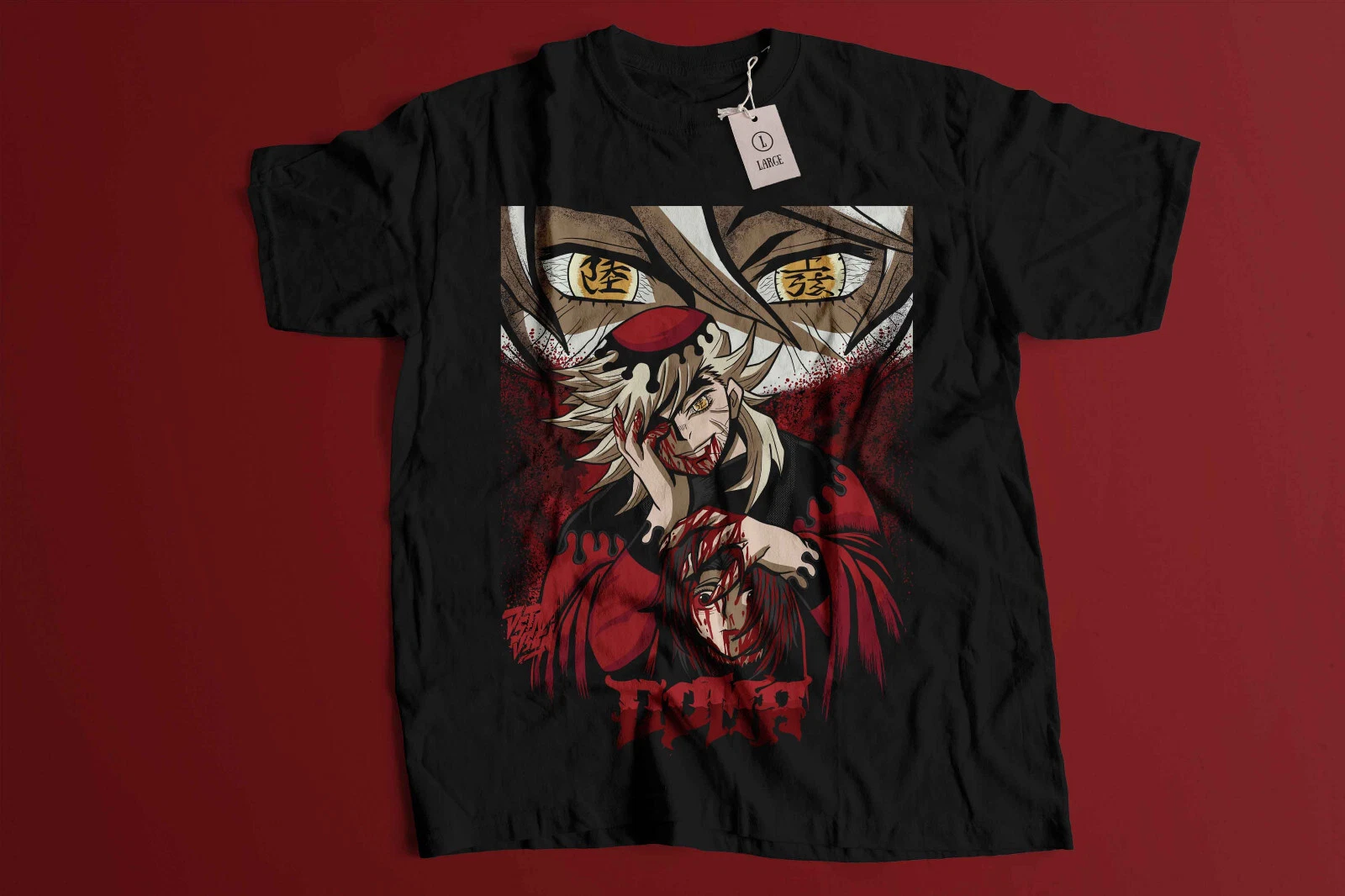 Douma Kimet.su no Yaiba T-Shirt Demon Slayer Unisex Black Tshirt ...