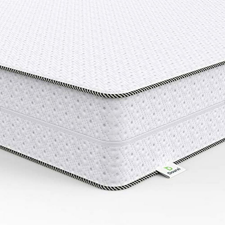 Memory Foam Crib Mattress & Baby Toddler Mattress 38x26x3 with Removable  Cover