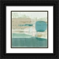 thumbnail image 1 of Douta, Flora 12x12 Black Ornate Wood Framed with Double Matting Museum Art Print Titled - Jade Light II, 1 of 4