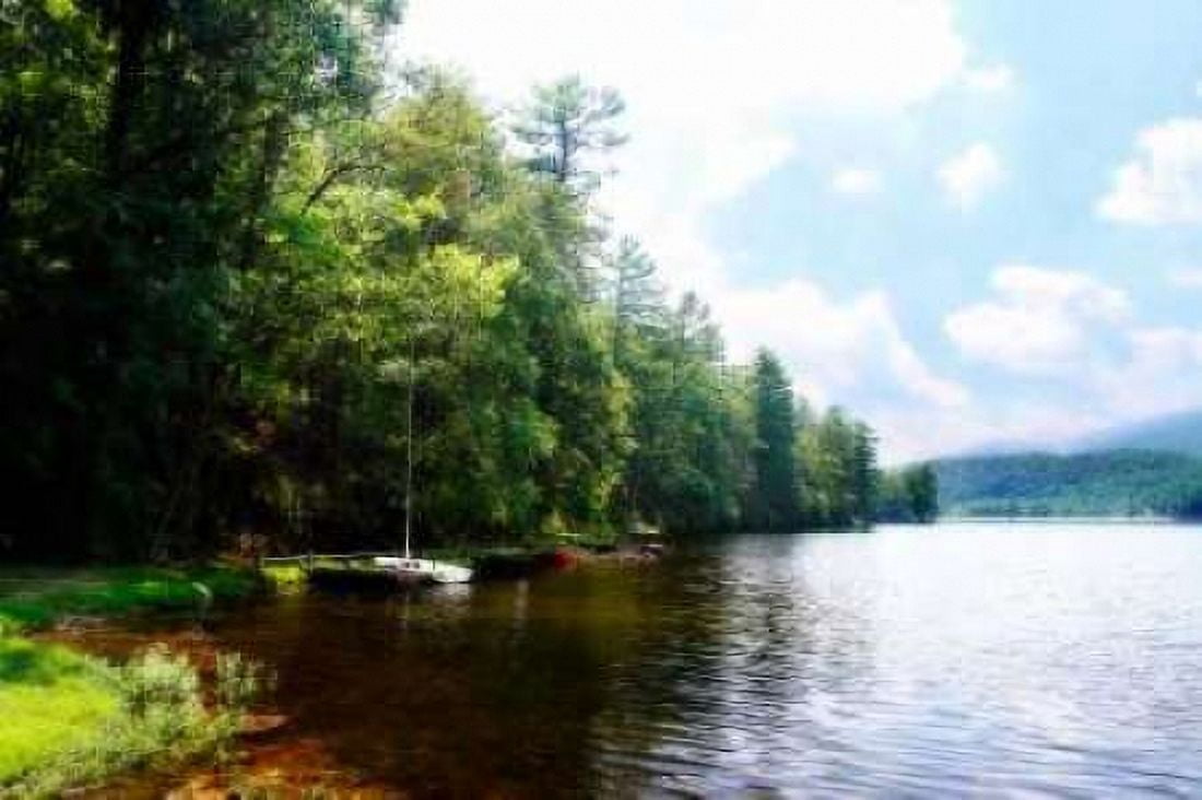 Douthat Lake V Canvas Art - Alan Hausenflock (20 x 28)