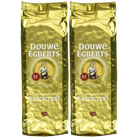 Douwe Egberts Excellent Aroma Whole Bean Coffee 17.6 Oz (Pack of 2)