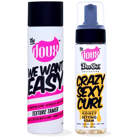 Doux Approved Combo: We Want Easy + CrazySexyCurl Foam
