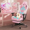 thumbnail image 1 of Douxlife 7-Point Massage Gaming Chair with Footrest, 175° Reclining, Ergonomic Racing High Back Home Office Computer Chair, Video Game Chair for Adults Kids, 1 of 8