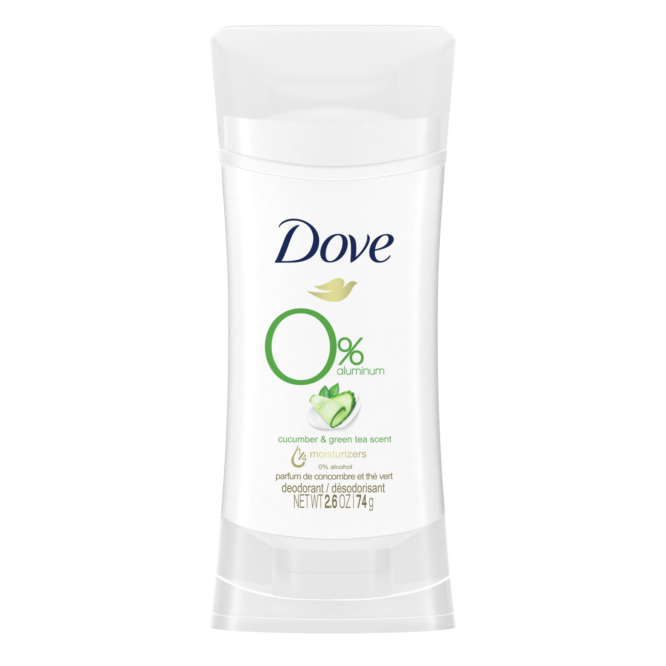 Dove 0% Aluminum Antiperspirant Deodorant Stick, C