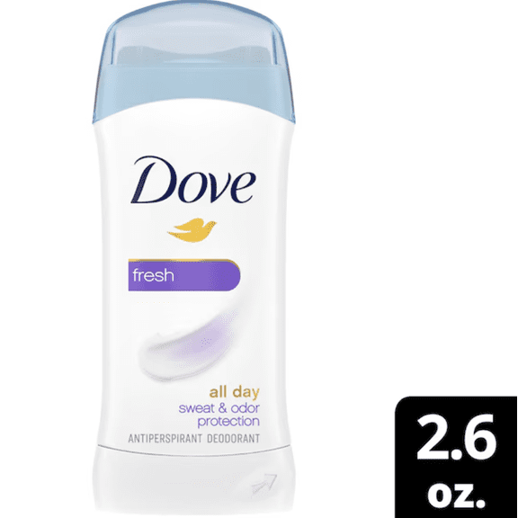 Dove 24Hr Invisible Protection Antiperspirant Women's Deodorant Fresh Scent 2.6oz