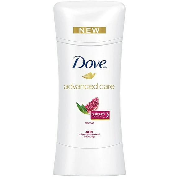 Dove Advanced Care Anti-Perspirant Deodorant, Revive 2.6 oz (Pack of 2)