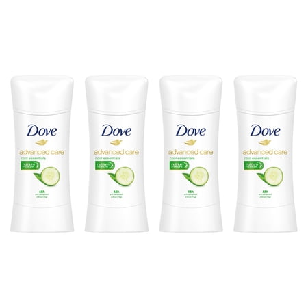 Dove Advanced Care Antiperspirant Deodorant Cool Essentials 2.6 oz, 4 count