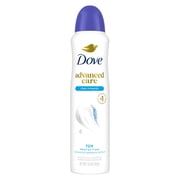 Dove Advanced Care Antiperspirant Deodorant Spray Antiperspirant Dedorant To Help Repair Skin’s Barrier After Shaving Clear Minerals 72-hour Antiperspirant Deodorant For Soft Underarms, 3.8 oz