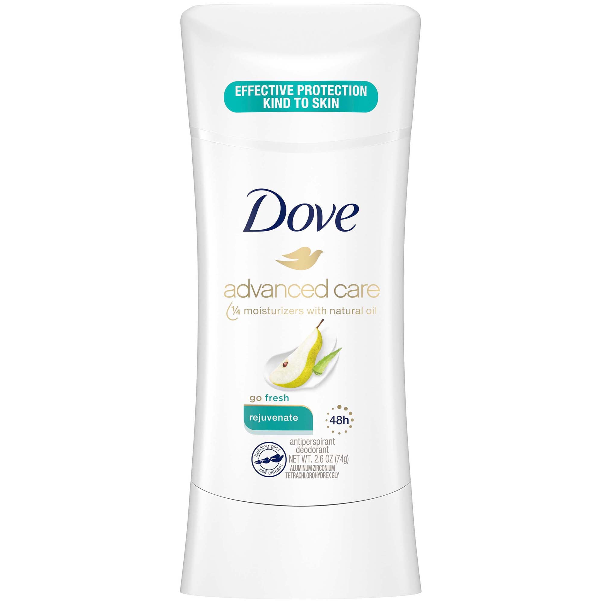Dove Advanced Care Antiperspirant Deodorant Stick, Juicy Pear and Fresh