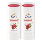 Dove Advanced Care Antiperspirant Deodorant For Women Revive 72 Hour Sweat And Odor Protection, 2.6 oz Twin Pack