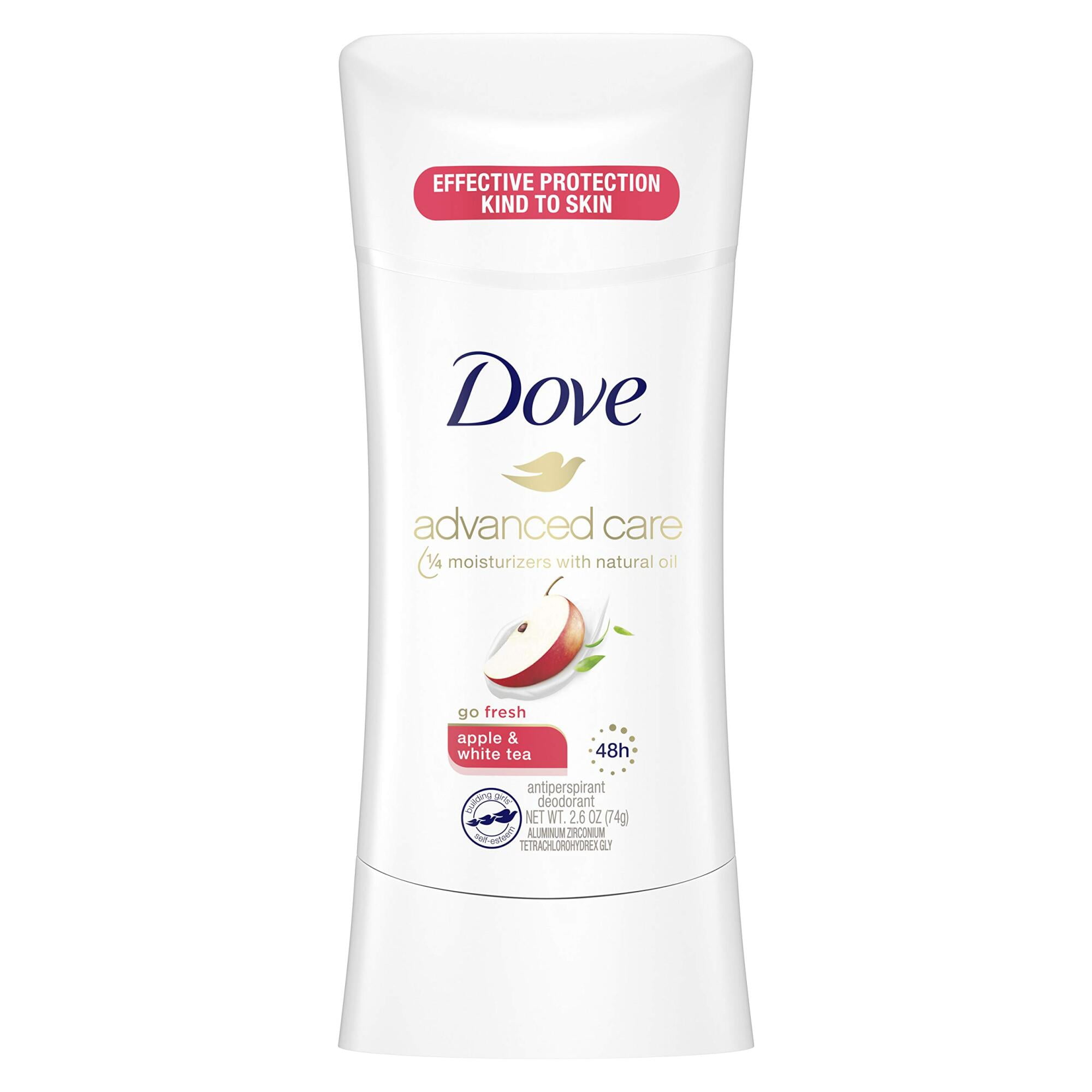Dove Advanced Care Antiperspirant Deodorant Stick for Women Apple & White Tea (Pack of 3)