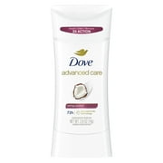 Dove Advanced Care Antiperspirant Deodorant Stick for Women Caring Coconut, 2.6 oz