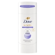 Dove Advanced Care Antiperspirant Deodorant Stick For Soft, Resilient Skin, Sheer Fresh With No White Marks & 72-Hour Sweat & Odor Protection, 2.6 oz