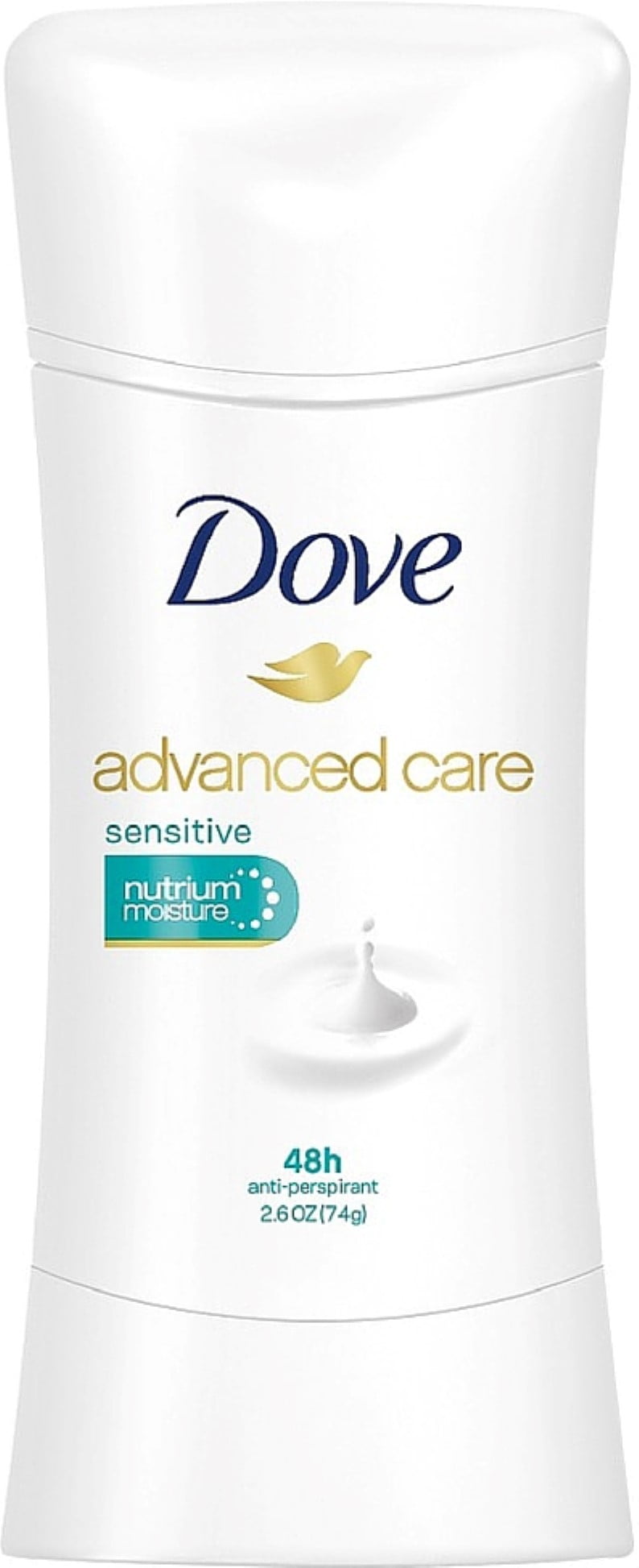Dove Advanced Care Antiperspirant, Sensitive 2.60 oz (Pack of 4)