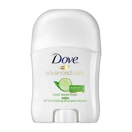 Dove Advanced Care Cool Essentials Antiperspirant Deodorant, 0.5 Oz, 2 Pack