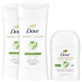 thumbnail image 1 of Dove Advanced Care Deodorant, Cool Essentials Bundle – Full-Size Antiperspirant Deodorant 2-Pack + Mini Deodorant (3 Piece Set), 1 of 10