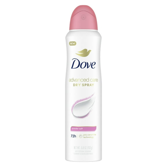 Dove Advanced Care Dry Spray Antiperspirant Deodorant - Powder Soft