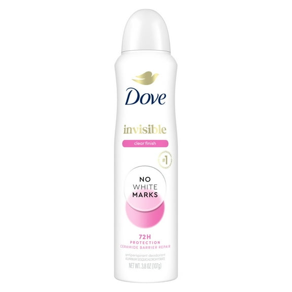 Dove Advanced Care Antiperspirant Deodorant Spray 72-Hour Odor Protection Clear Finish Pro-Ceramide Technology, 3.8 oz