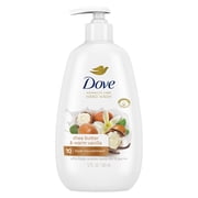 Dove Hand Wash for Soft, Smooth Skin, Shea Butter & Warm Vanilla More Moisturizers Than the Leading Ordinary Hand Soap ,12 fL oz