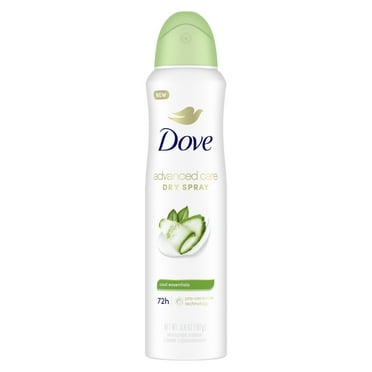 Dove Advanced Care Long Lasting Women's Antiperspirant Deodorant Dry Spray, Cool Essentials, 3.8 oz