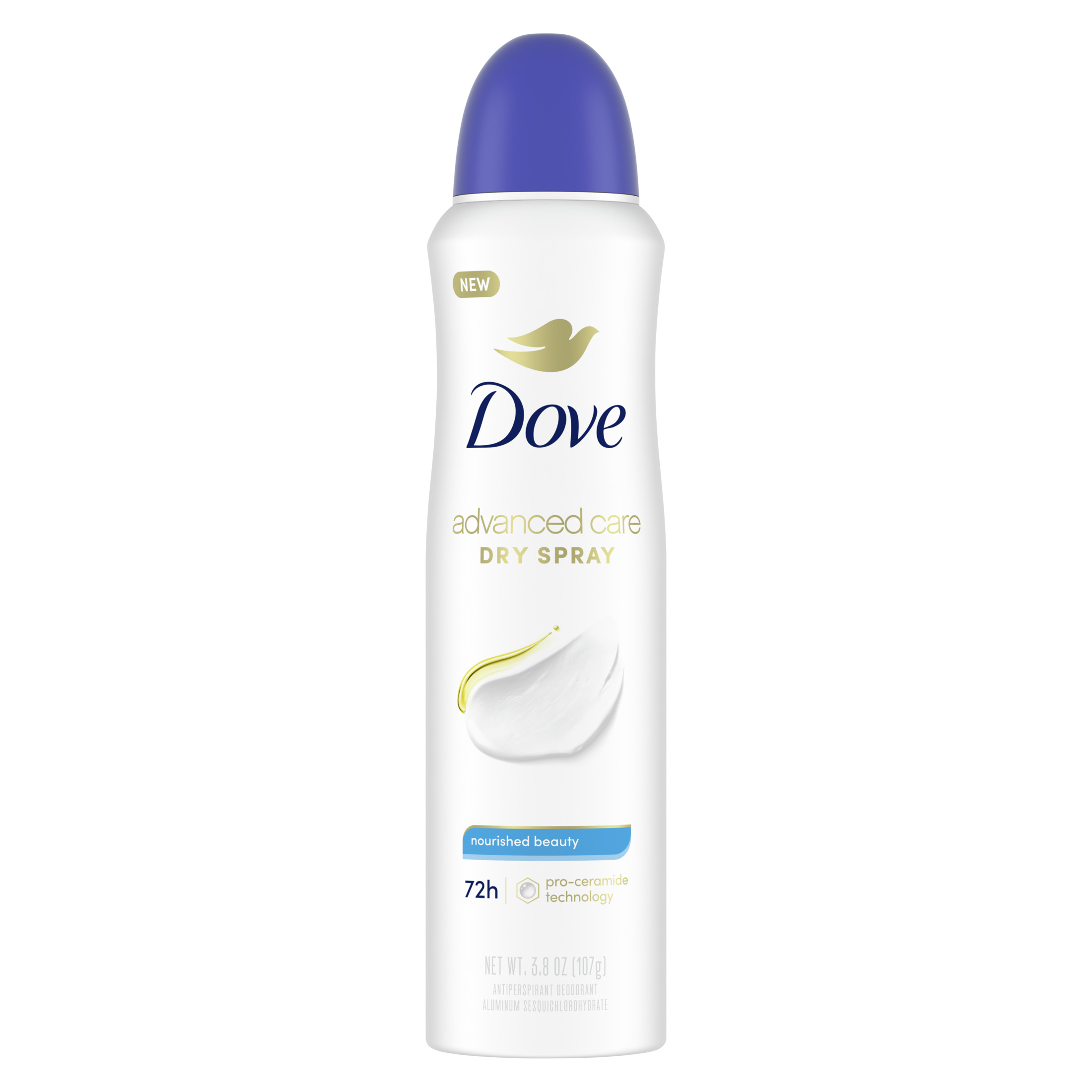Dove Advanced Care Long Lasting Women's Antiperspirant Deodorant Dry Spray, Floral, 3.8 oz - image 1 of 2