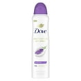 thumbnail image 1 of Dove Advanced Care Long Lasting Women's Antiperspirant Deodorant Dry Spray, Lavender Fresh, 3.8 oz - 4 Pack, 1 of 7