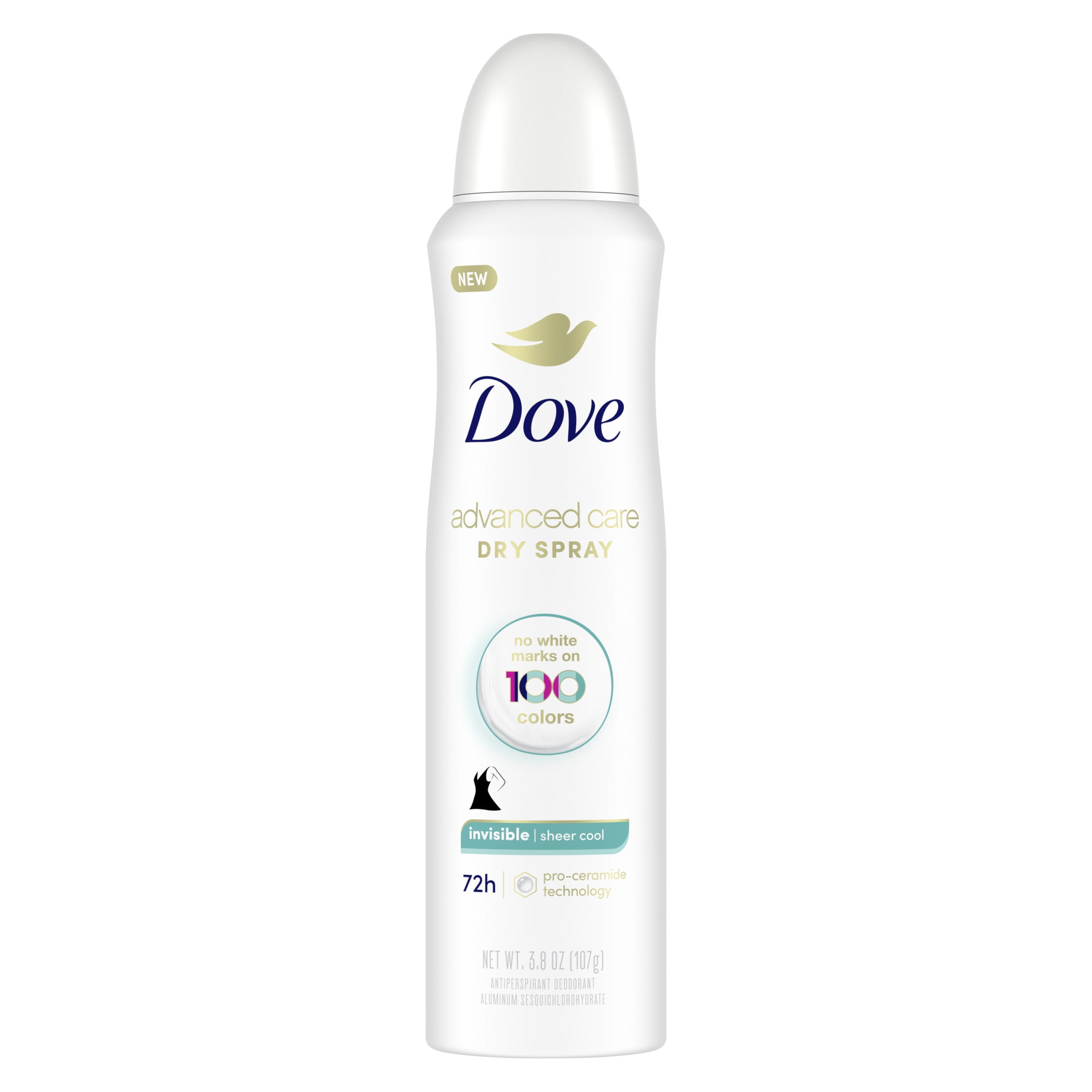Dove Advanced Care Long Lasting Women's Antiperspirant Deodorant Spray ...