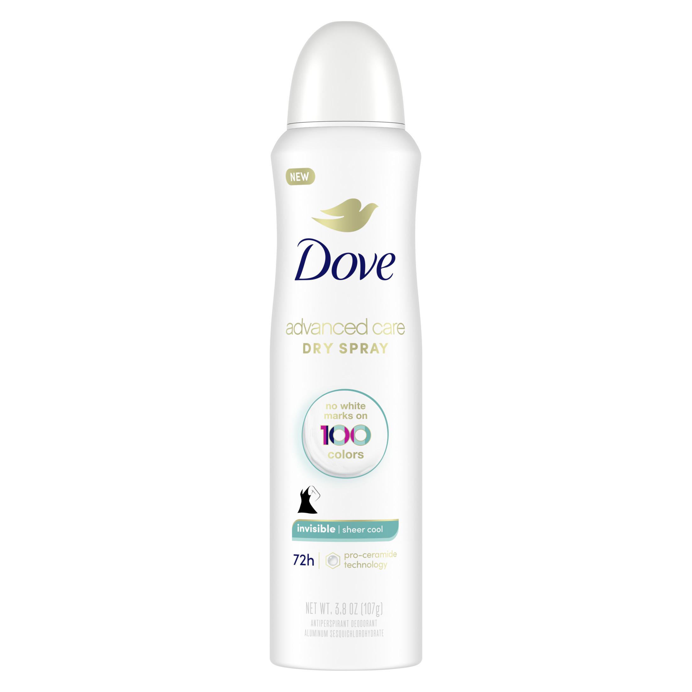 Dove Advanced Care Long Lasting Women's Antiperspirant Deodorant Spray ...