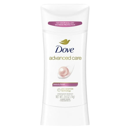 Dove Advanced Care Women's Antiperspirant Deodorant Stick, Freesia, Waterlily & Rose, 2.6 oz