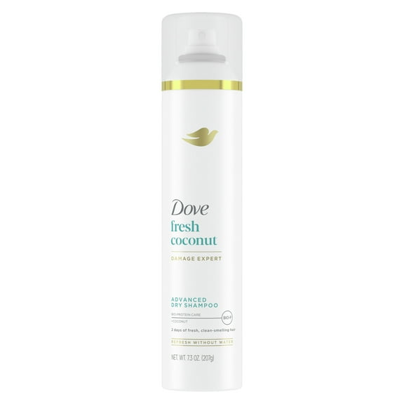 Dove Advanced Dry Shampoo Refresh & Revive Hair Fresh Coconut, 7.3 oz