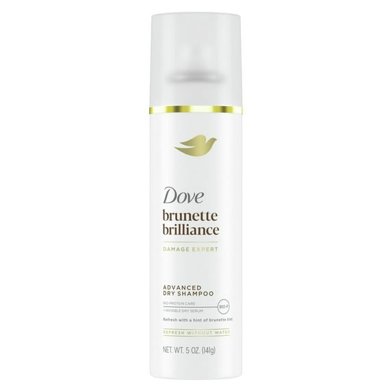 Dove Advanced Dry Shampoo for Women Refresh & Revive Hair with Brunette Tint, 5 oz - 4 Pack