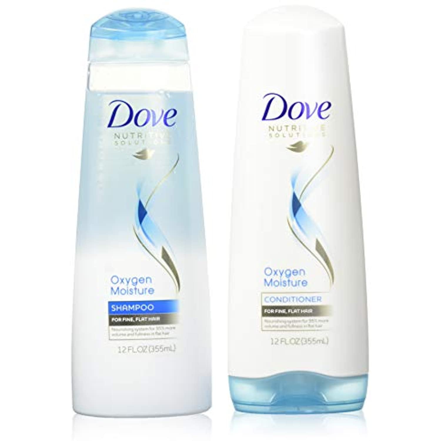 Dove Advanced Hair Series Oxygen Moisture Shampoo And Conditioner Set 12 Ounce Each