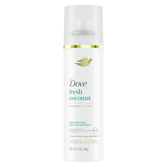 Dove Advanced Repairing Dry Shampoo, Fresh Coconut, 5 oz