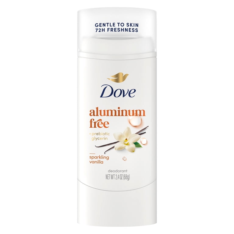 Dove, Aluminum Free Deodorant, Sparkling Vanilla, 2.4 oz (68 g)