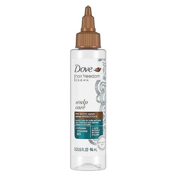 2X - Dove Amplified Textures Leave On Treatment Scalp Treatment & Nourishing For Dry Scalp Hydrating Scalp Tonic Moisturizing Hair Treatment For Nourishing For Dry Scalp 3.2 Oz