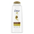 thumbnail image 1 of Dove Anti-Frizz Oil Therapy Shampoo for Dry Hair With Nutri-Oils to Treat Frizzy Hair, 20.4 oz, 1 of 8