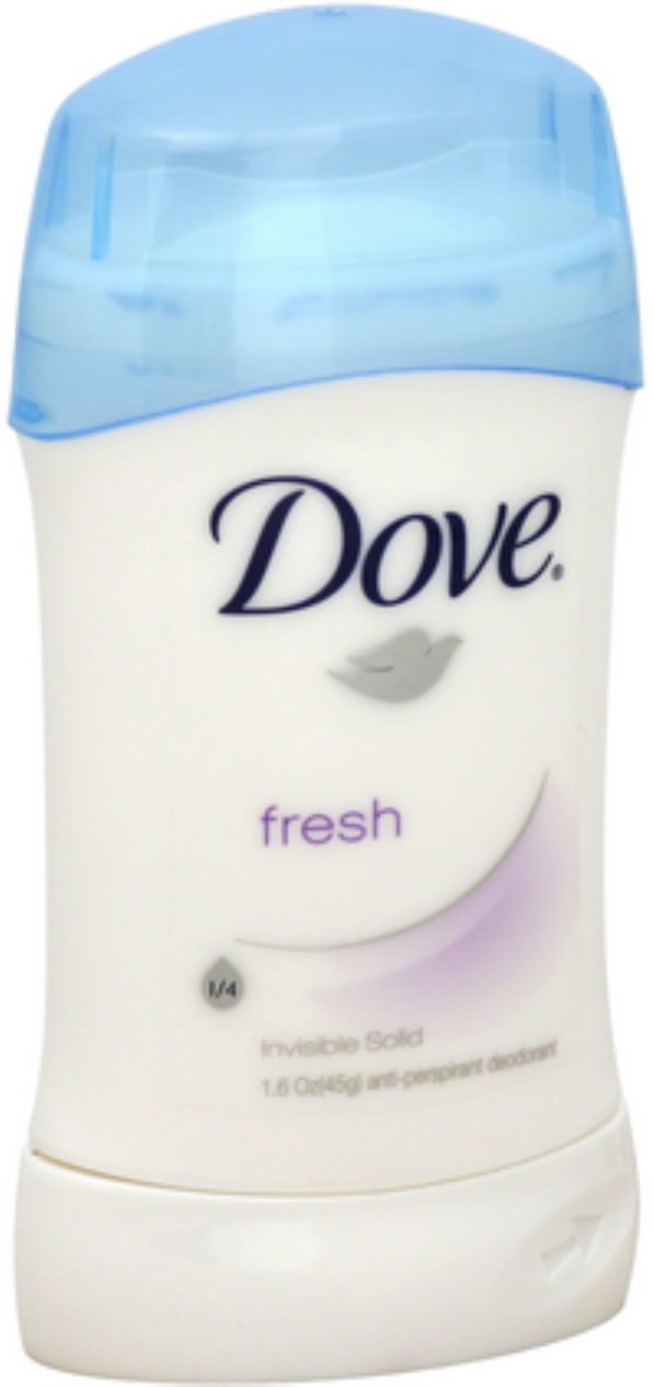 Dove Anti-Perspirant Deodorant Invisible Solid Fresh 1.60 oz (Pack of 6)