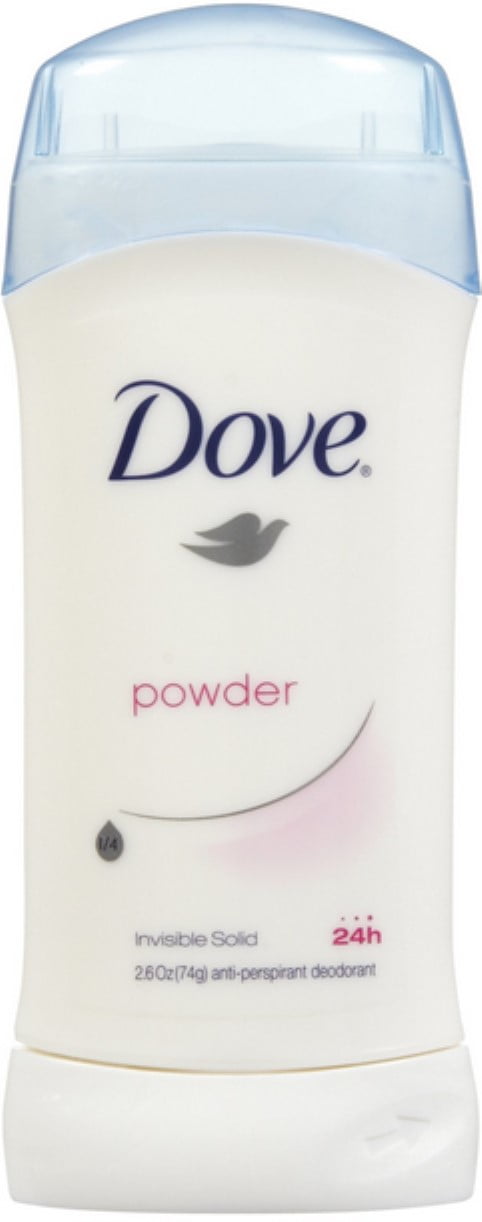 Dove Anti-Perspirant Deodorant Invisible Solid Powder 2.60 oz (Pack of 6)