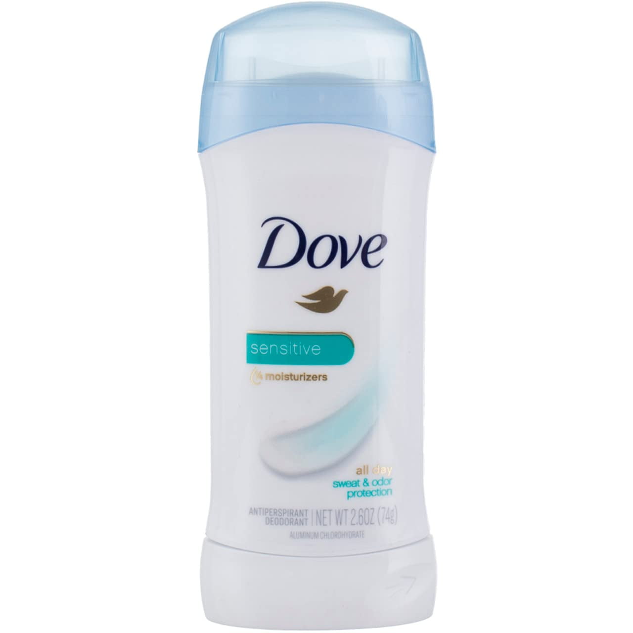 Dove AntiPerspirant Deodorant, Sensitive Skin 2.60 Oz (Pack Of 12