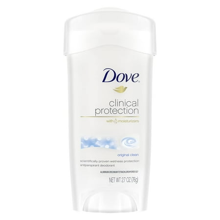 Dove Antiperspirant 48 Hour Protection Original Clean Deodorant For Women 2.7 Oz.