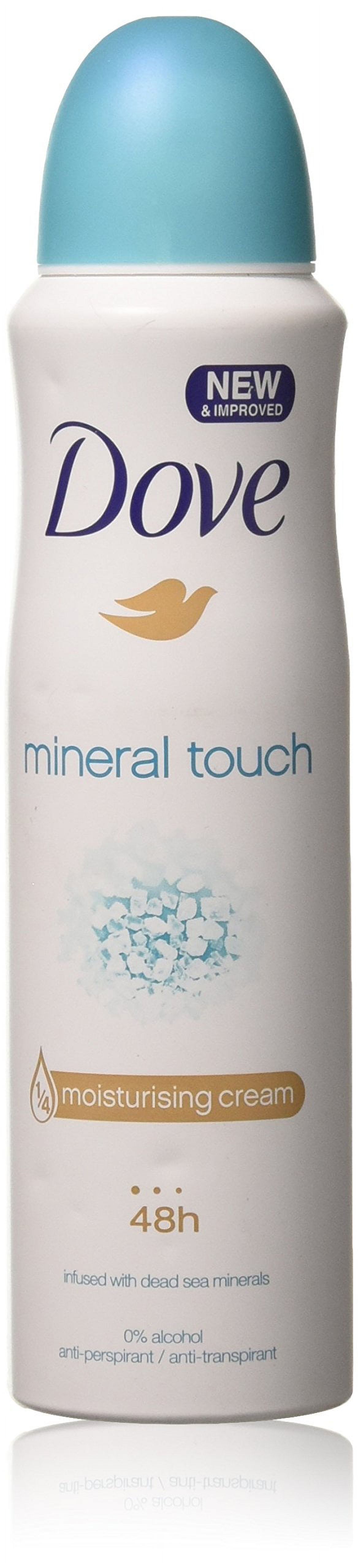 Dove Antiperspirant Body Spray 150Ml Natural Touch 3Pack