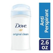 Dove Antiperspirant Deodorant Original Clean Invisible Solid, 2.6 oz, 3 Pack