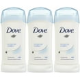 thumbnail image 1 of Dove Antiperspirant Deodorant Original Clean Invisible Solid, 2.6 oz, 3 Pack, 1 of 6