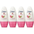 thumbnail image 1 of Dove Antiperspirant Deodorant Roll-On, Pomegranate/Lemon Verbena, 1.7Oz, 4 Pack, 1 of 6