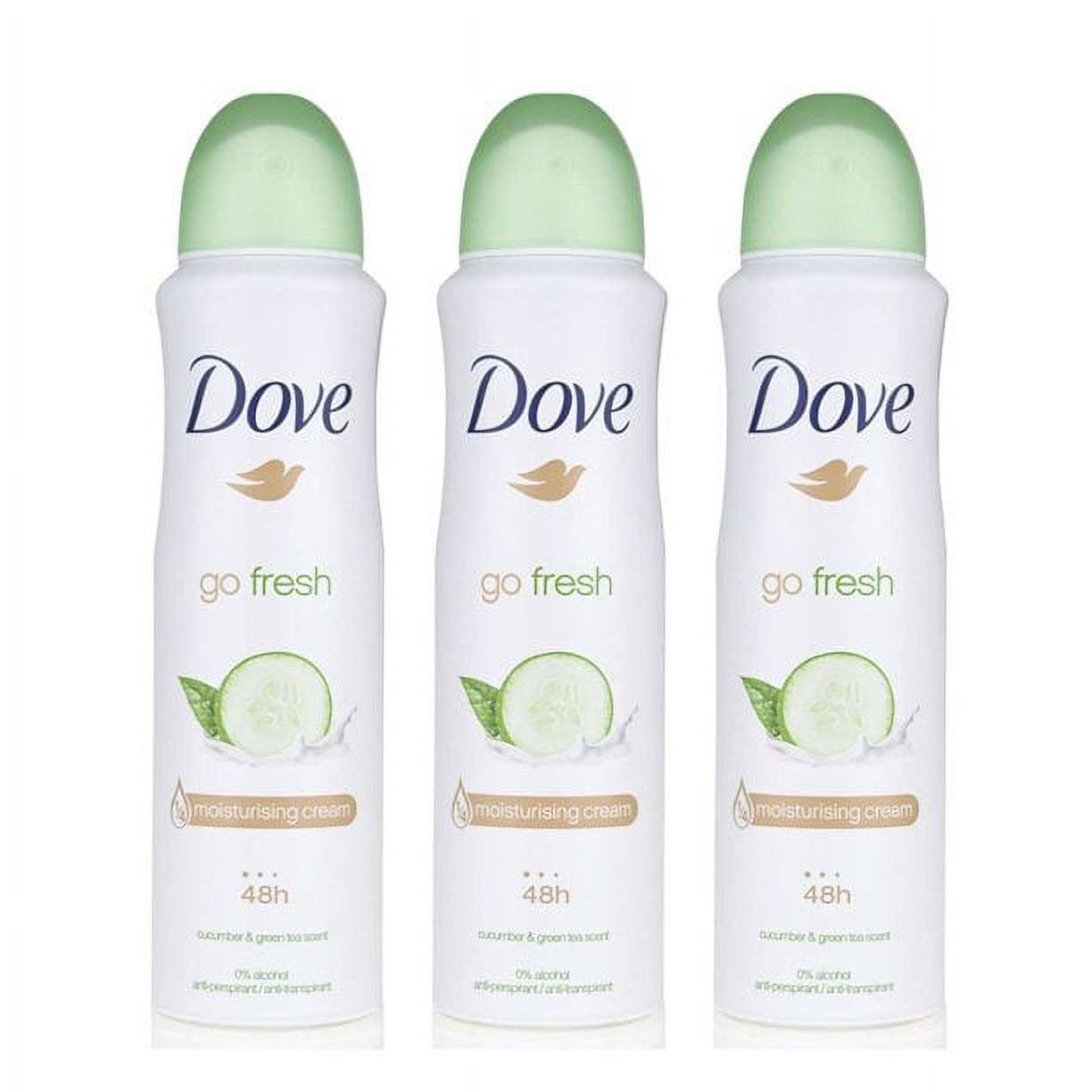 Dove Antiperspirant Deodorant Spray Moisturizing Cucumber & Green Tea