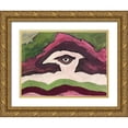 thumbnail image 1 of Dove, Arthur 14x12 Gold Ornate Wood Framed with Double Matting Museum Art Print Titled - Storm Clouds, 1 of 4