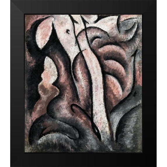 Dove, Arthur 15x17 Black Modern Framed Museum Art Print Titled - Sentimental Musicca