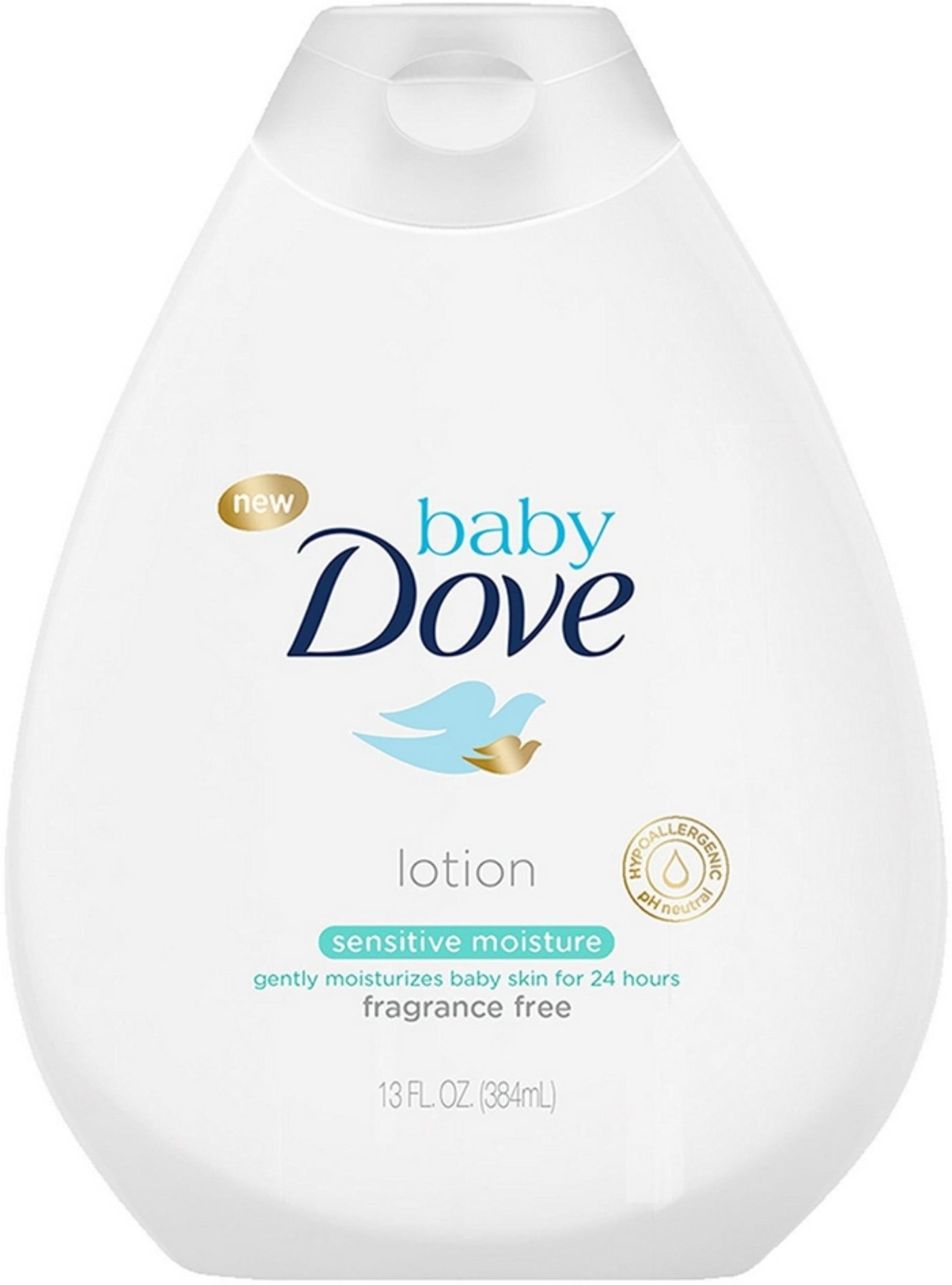 Dove Baby Lotion, Sensitive Moisture 13 oz (Pack of 2)