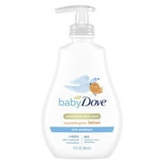 Dove Baby Rich Moisture Hypoallergenic Moisturizing Lotion Newborn Sensitive Skin, 13 oz